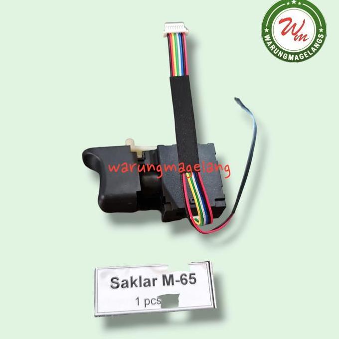 Saklar Switch Modern Cordless Impact Wrench M 65 Baterai M65 M-65