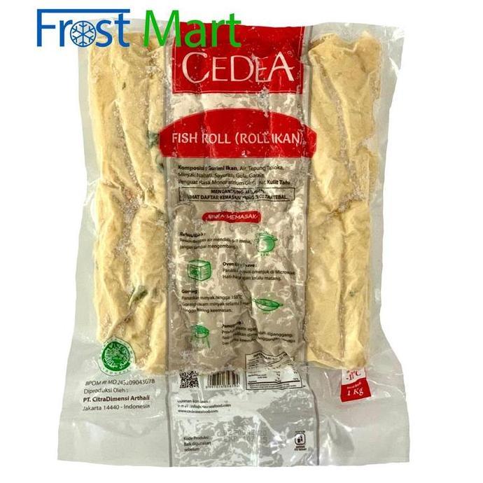 Fish Roll Fishroll Cedea 1 Kg isi 40 pcs