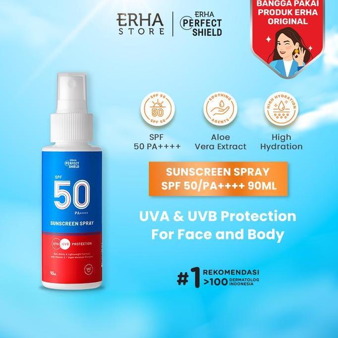 Glow- Erha Perfect Shield Sunscreen Spray 90Ml