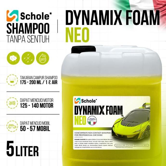 Schole Dynamix Foam Neo 5 Liter - Touchless Shampoo
