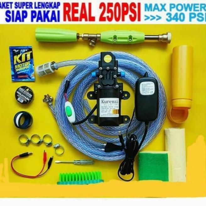 Mesin Semprot Air Cuci Motor Mobil AC Portable Lengkap Mini Doorsmeer