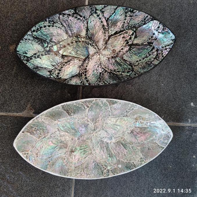 *****] shell plate abalone / piring kerang abalone TUJUH