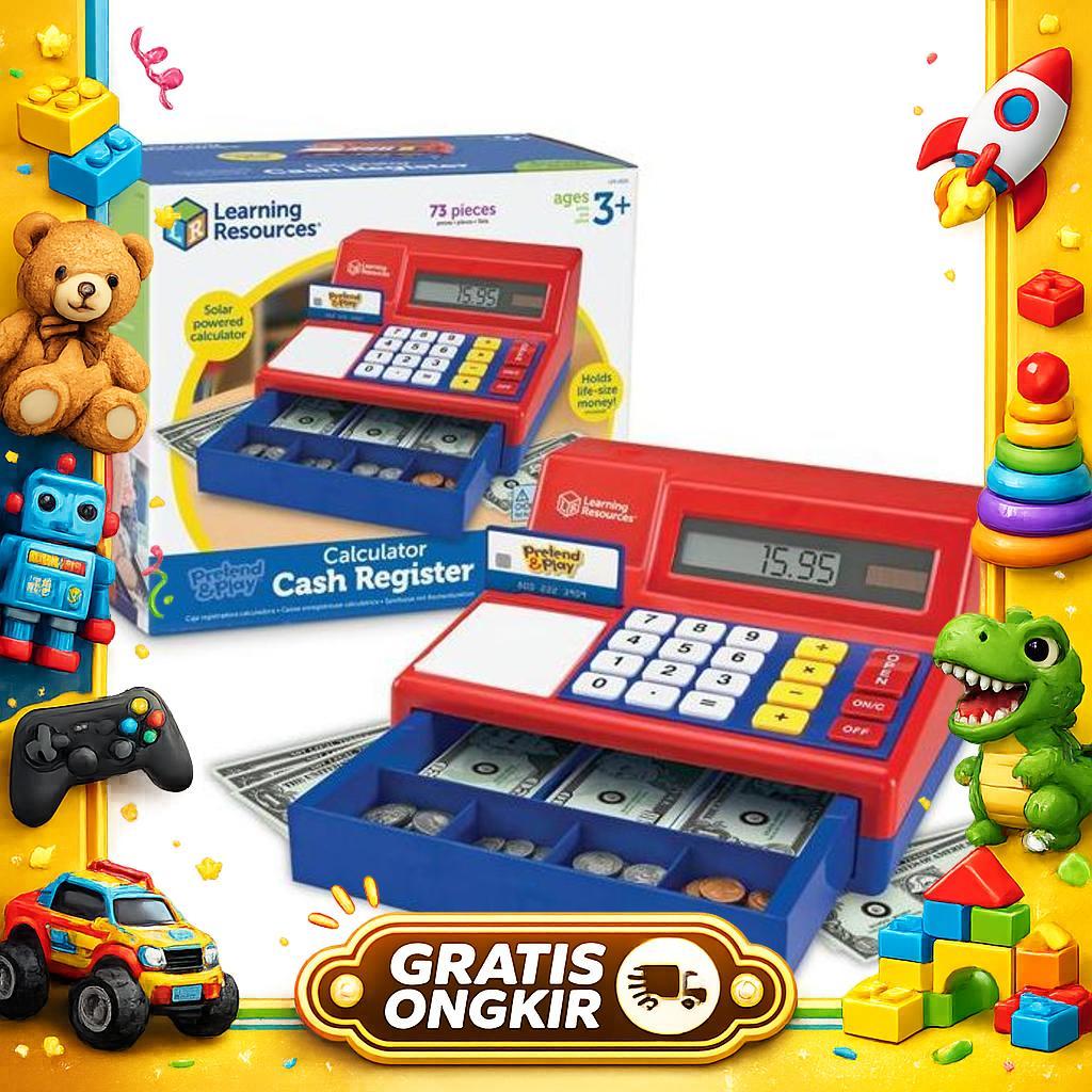 Learning Resources Pretend & Play Calculator Cash Register