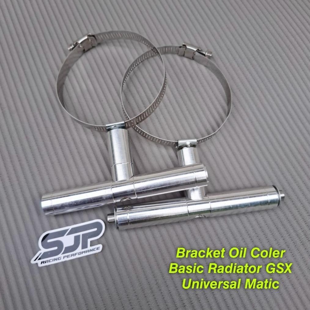 Bracket Breket Oil Coler Radiator GSX Universal Motor Matic