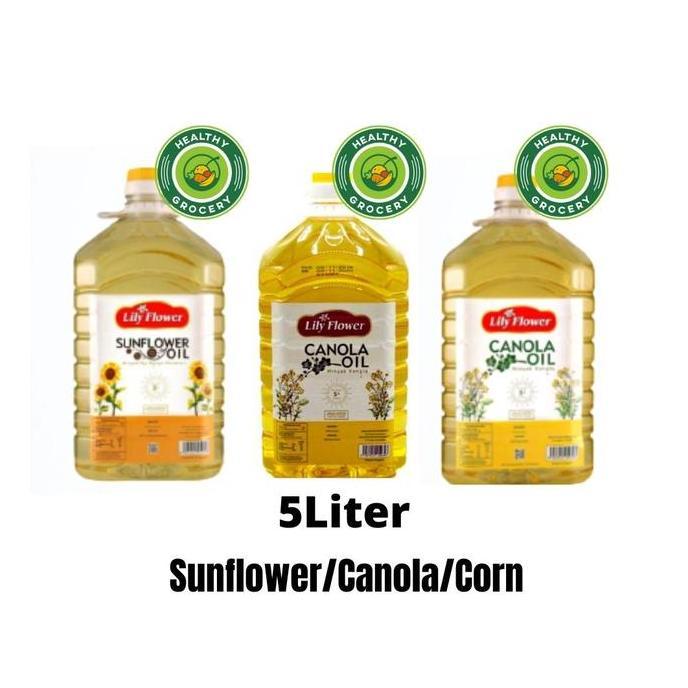 Pilihan - Lily Flower Canola Oil 5 Liter / Canola Oil