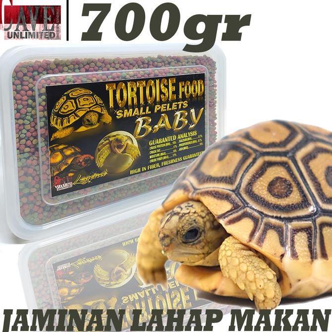 Deepanim- 700Gr Makanan Baby Sulcata Pardalis Aldabra Pakan Pelet Tortoise