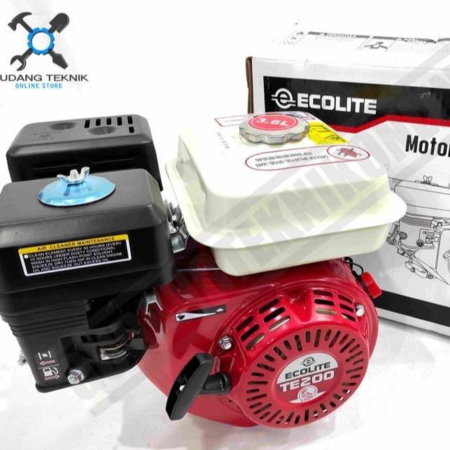 PALMOWI Engine ECOLITE TE160 TE200 5.5 6.6 HP / Mesin Penggerak Serba Guna  - Engine Gasoline Bensin