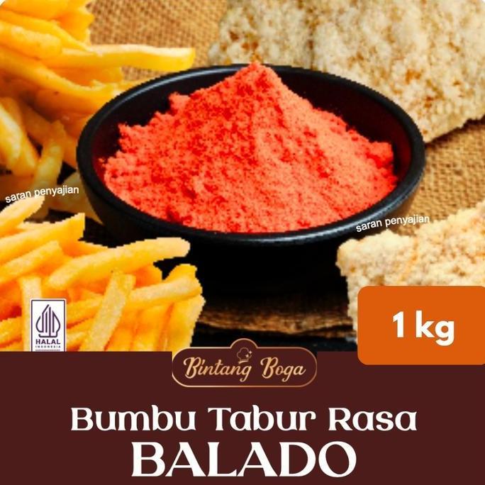 Pilihan - Bumbu Tabur Balado 1 Kg Ayam Taiwan | Balado Seasoning Taiwan Crispy
