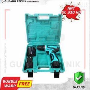 OVIROWA Mesin Bor Baterai 12V 10mm NRT DC 330 HD / Cordless NRT PRO DC 330 HD 12V / Mesin Bor Batera