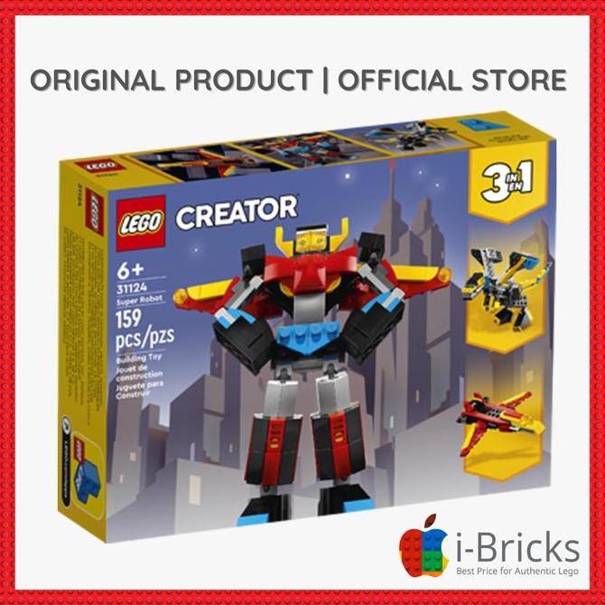 Promo LEGO Creator 31124 Super Robot Diskon