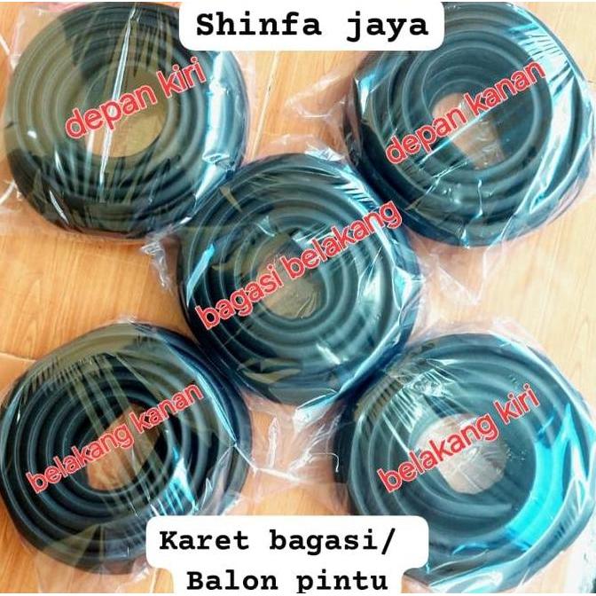 Karet Bagasi/Karet Peredam Pintu Body Bagasi Mobil Rush