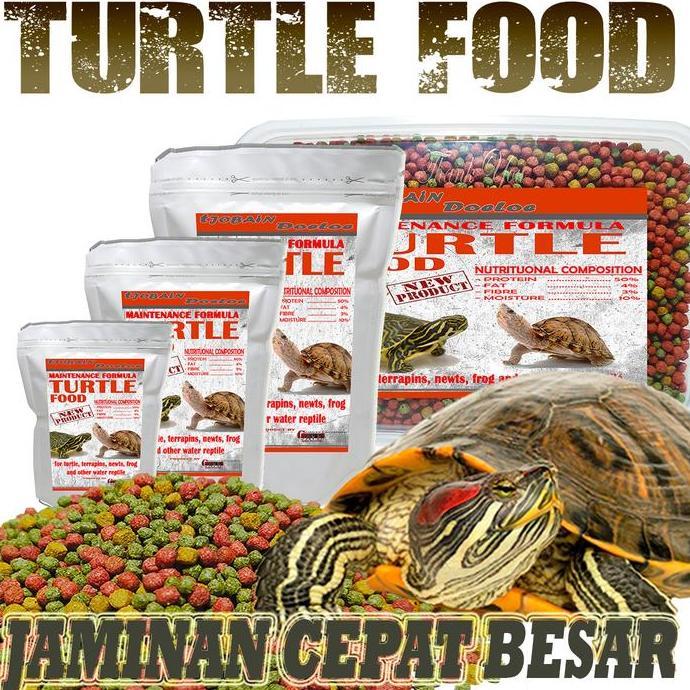 Deepanim- 50Gr Makanan Pakan Kura Kura Turtle Brazil Res Bulus Damer Pellet