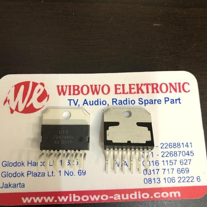 TDA7265 UTC ASLI TDA 7265 WEK99