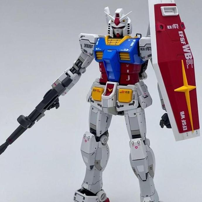 Promo Daban Model 6628 MG 1/100 RX 78 Ver 3.0 Mokit Diskon