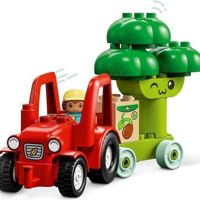 Promo LEGO 10982 - Duplo - Fruit And Vegetable Tractor Diskon