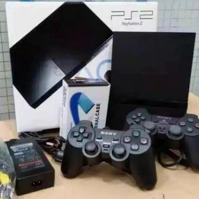 PS2 SLIM HARDISK 160 / 80 / 40 GB MATRIX 100GAME + 2 STIK