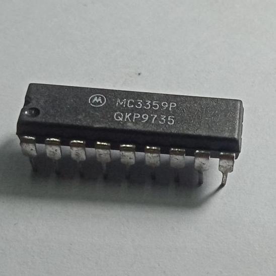 IC MC3359P DIP 18 PIN HIGH GAIN LOW POWER NARROWBAND FM IF AMPLIFIER TKMK