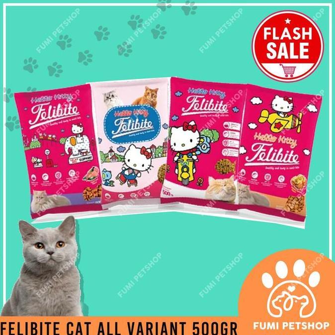 Gato - Felibite Cat Food 1 Kg ( 500 Gr X 2 Pack ) - Makanan Kucing
