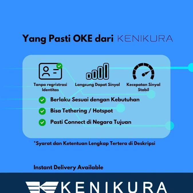Case- Simcard Singapore Malaysia Internet Paket Data Sim Card Singapura Malay Kenikura