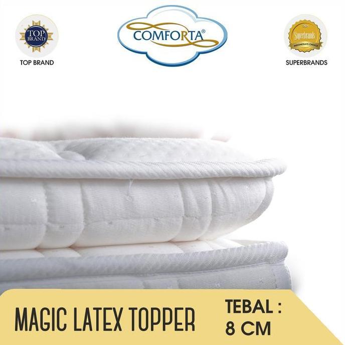 Bed- Comforta Latex Topper (Mattress Topper)
