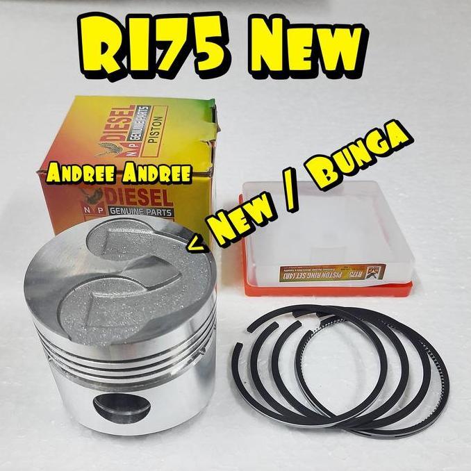 NEW R 175 A New Seher Piston and Ring Diesel Dongfeng dll R175 R-175 A New