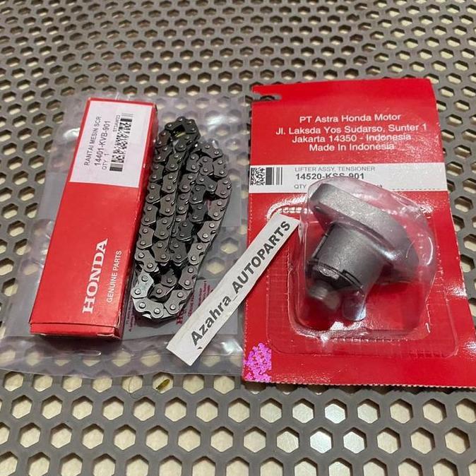 DB120 - Paket Tonjokan Stelan Keteng+Rantai keteng Rantai kamprat Honda CS1 CS ONE