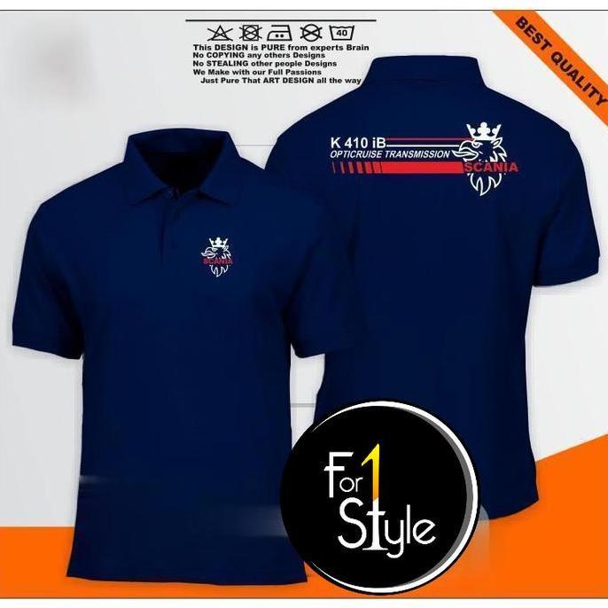 DF93 - POLOSHIRT KAOS KERAH BISMANIA SCANIA JETBUS TERLARIS - polo bismania