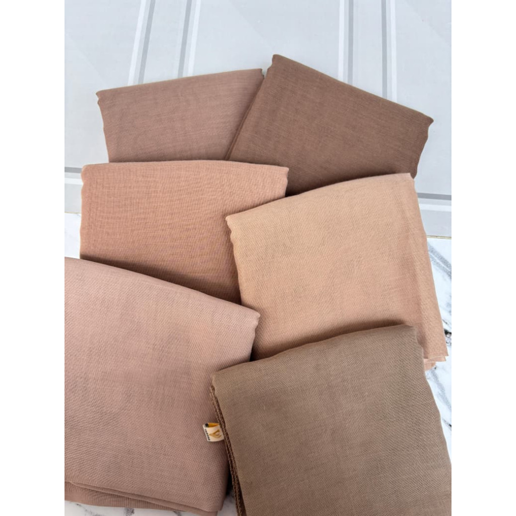 PAKET 1 KODI HIJAB SEGI EMPAT PARIS JADUL / PARIS JADUL SEGI EMPAT 20 PCS