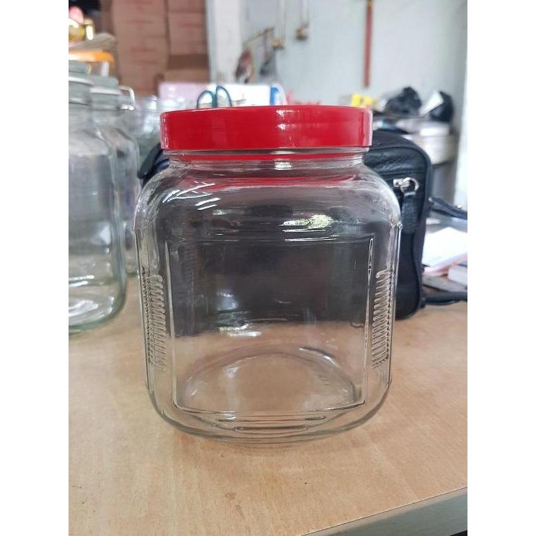 Toples 2 liter/ Toples Kaca/ Toples/ Toples jadul
