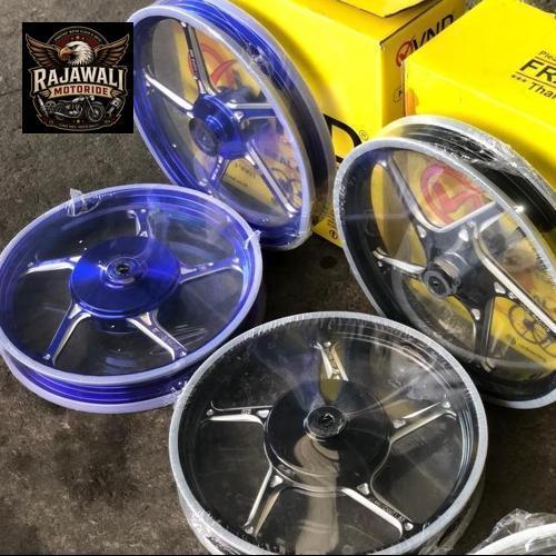 Velg VND AK55 Mio Hitam Biru Lingkar Pelek VND Racing Type AK 55 Mio Sporty Mio Smile R14