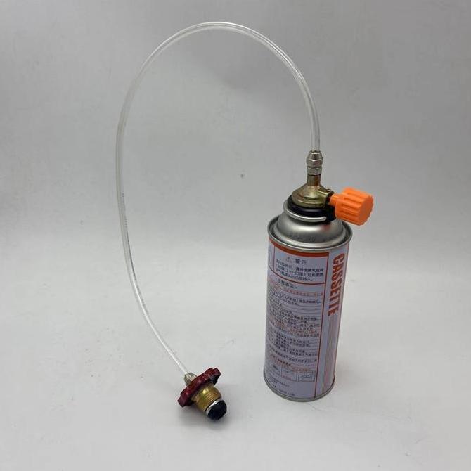 Pilihan - Selang Pengisian Gas Lpg Dengan Adaptor Tabung Kartu Katup Refill Alat Isi Ulang Gas Outdo