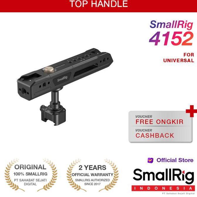 SMALLRIG ROTATING TOP HANDLE WITH NATO CLAMP 4152 MURAH