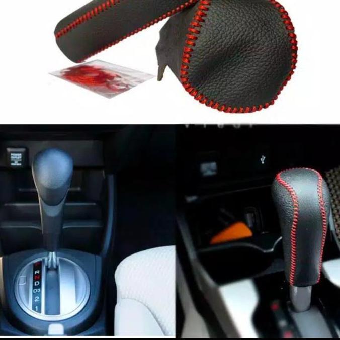 // Sarung Cover Knob Shift Matic Untuk Honda Brio Mobilio Brv //