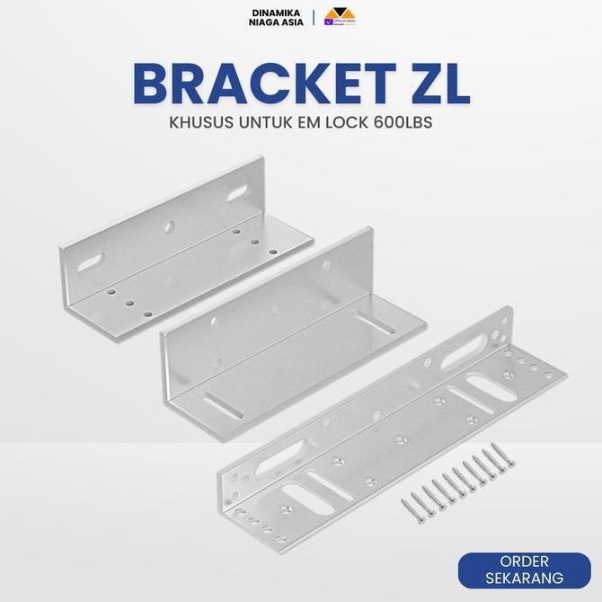 BRACKET ZL ELECTRO MAGNETIC LOCK 600 LBS BRACKET EM LOCK 600 LBS *