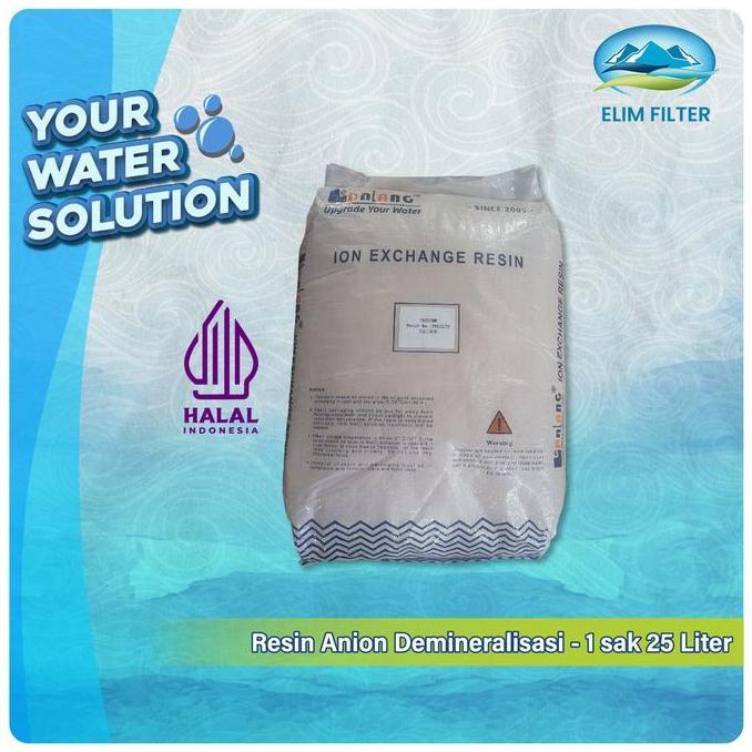 Resin Anion Demin Lanlang Ta207Mb - 1 Sak 25 Liter