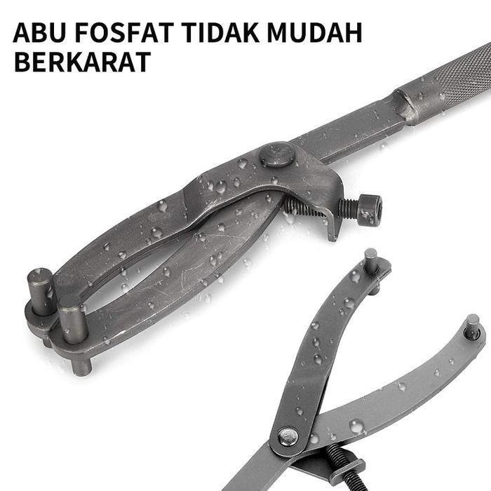 ISKU TREKER CVT 6IN1 KUNCI TAHANAN KOPLING 39X41 PAKET ALAT SERVICE BONGKAR BAK MOTOR MATIC BEAT VAR