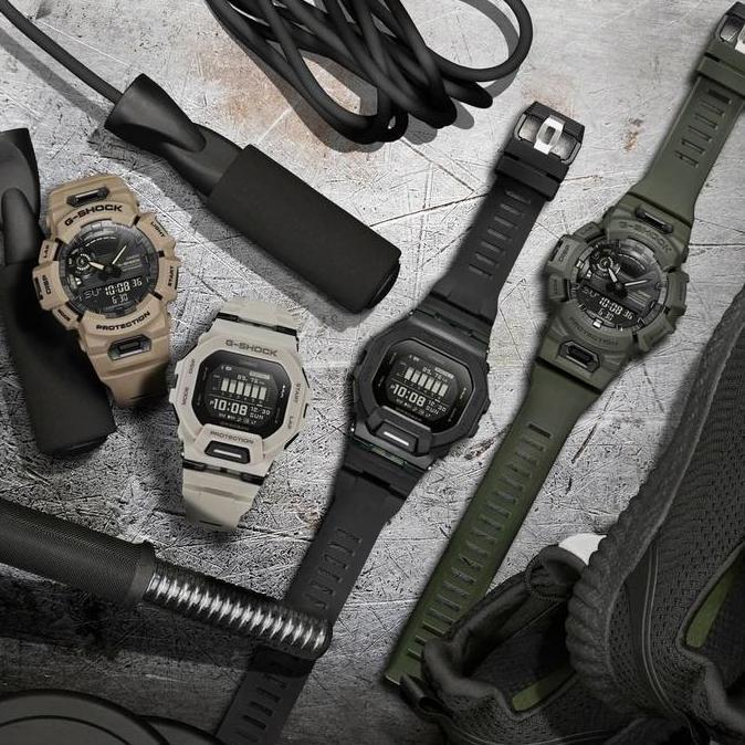 Watch- Casio G-Shock Gbd-200Uu-9Dr / Gshock Gbd200Uu-9 & Garansi