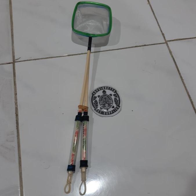 Wosh- Sepasang Saringan Artemia Saringan Pemisah Cangkang Artemia Sepasang