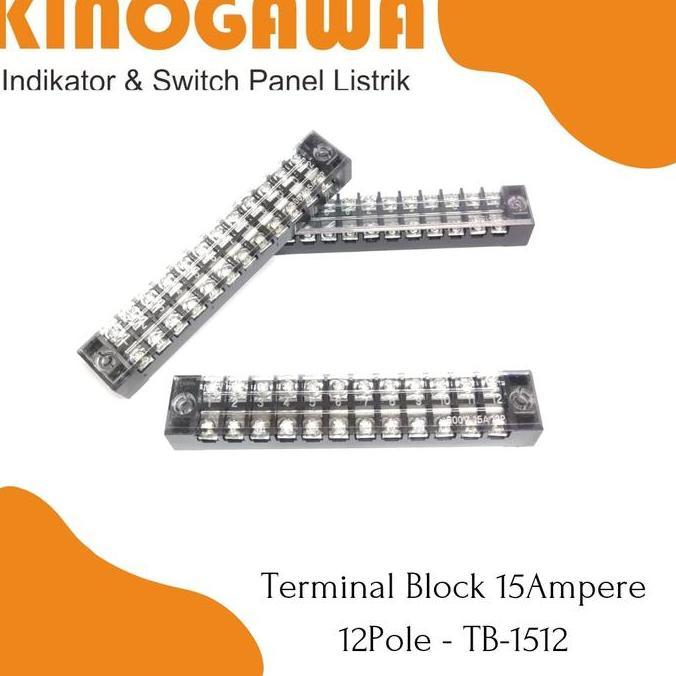 TERMINAL BLOK TB-1512 - ORIGINAL PANEL LISTRIK