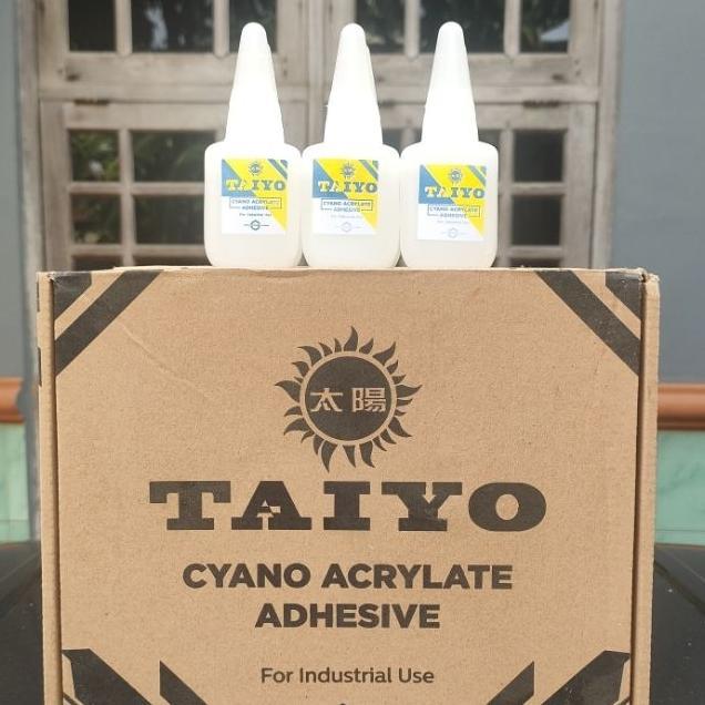 (Taiyo 20Pcs)Lem Alteco Taiyo Jumbo  Cyano Acrylate Adhesive Lem Alteko