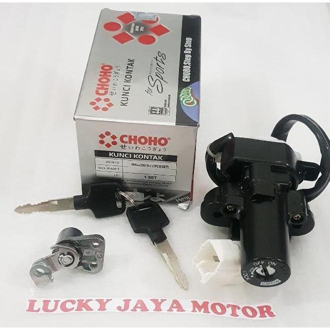 KUNCI KONTAK KEYSET NINJA 250 FI INJEKSI INJECTION CHOHO
