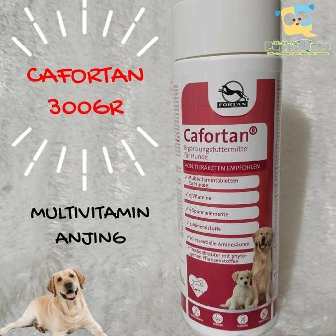 CAFORTAN 300GR - MULTIVITAMIN ANJING