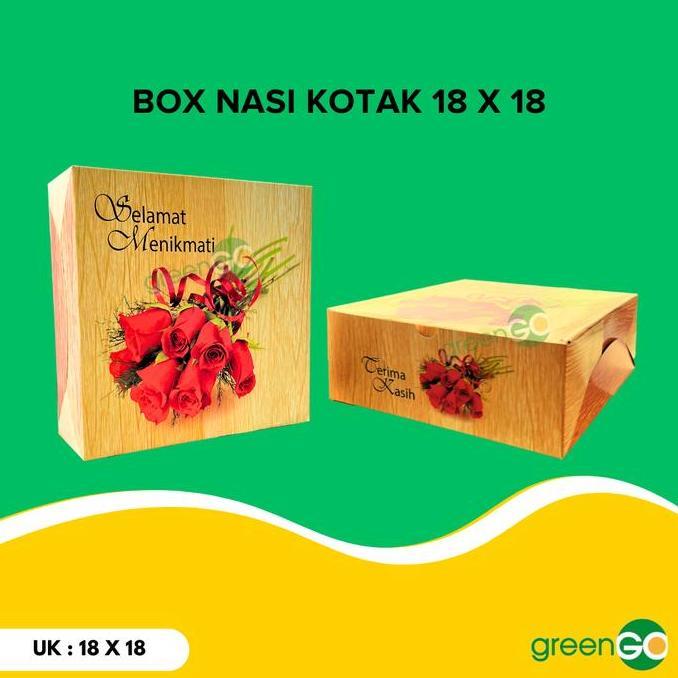 DUS SNACK 18x18 DUS SNACK 20x20 MOTIF DAVINA WARNA COKLAT DUS MAKANAN DUS BESEK