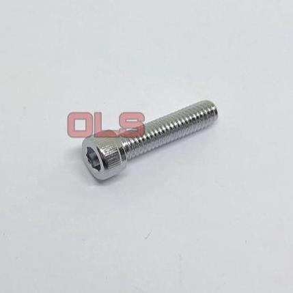 100 PCS BAUT L M6X20 CHROME KEPALA L5