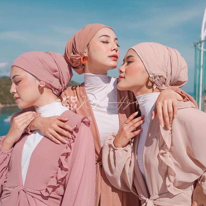 Zira- New- Koyu Hijab Turban Instant / Pasmina Instant Turban Koyu