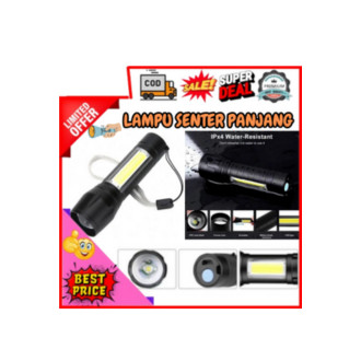 Senter Mini Super Terang Jarak Jauh Dan Tahan Lama Bisa Zoom Lampu Senter Led Super Terang Charger