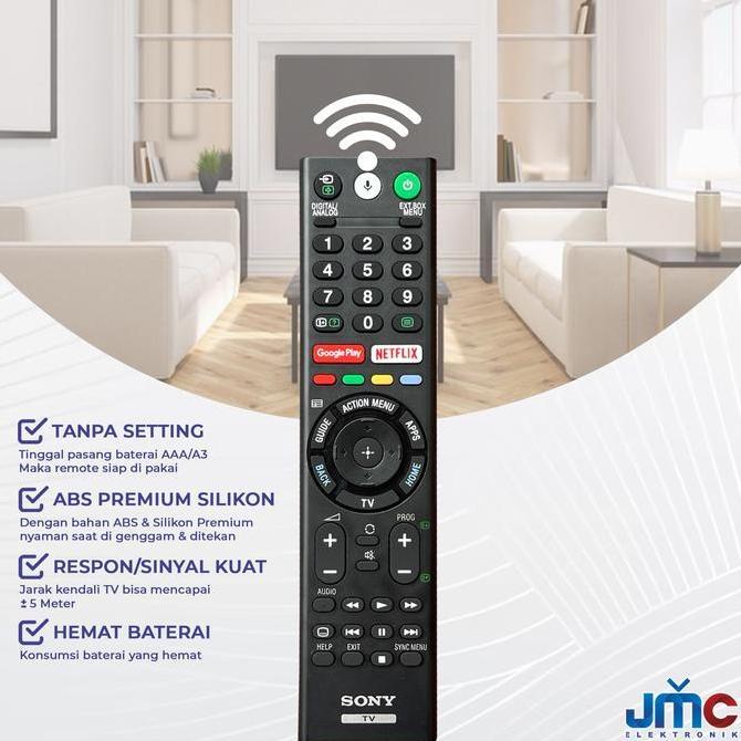 Moc- Remote Remote Tv Rmp-310P For Sony Tv Kd-49X7500F Kd-49X8000G Kd-49X8500G Kd-65X8000G Kd-75X800