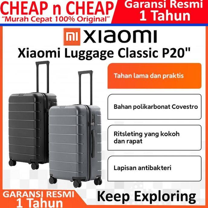 NEW Xiaomi Luggage Classic 20 24 26 28 Inch Kualitas BAGUS Anti Pecah Polikarbonat Covestro - Tas Ko