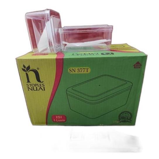 Toples NUAI SN 377-SN 377T Toples Kue Kering Persegi Panjang