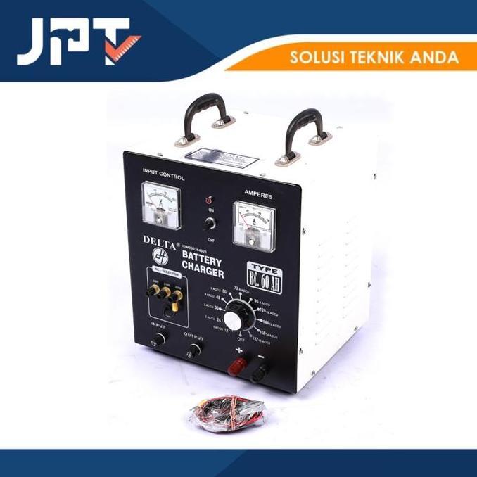 TERBARU - Battery Charger BC 60 Ah (DT 660D) 60A  Merk Delta